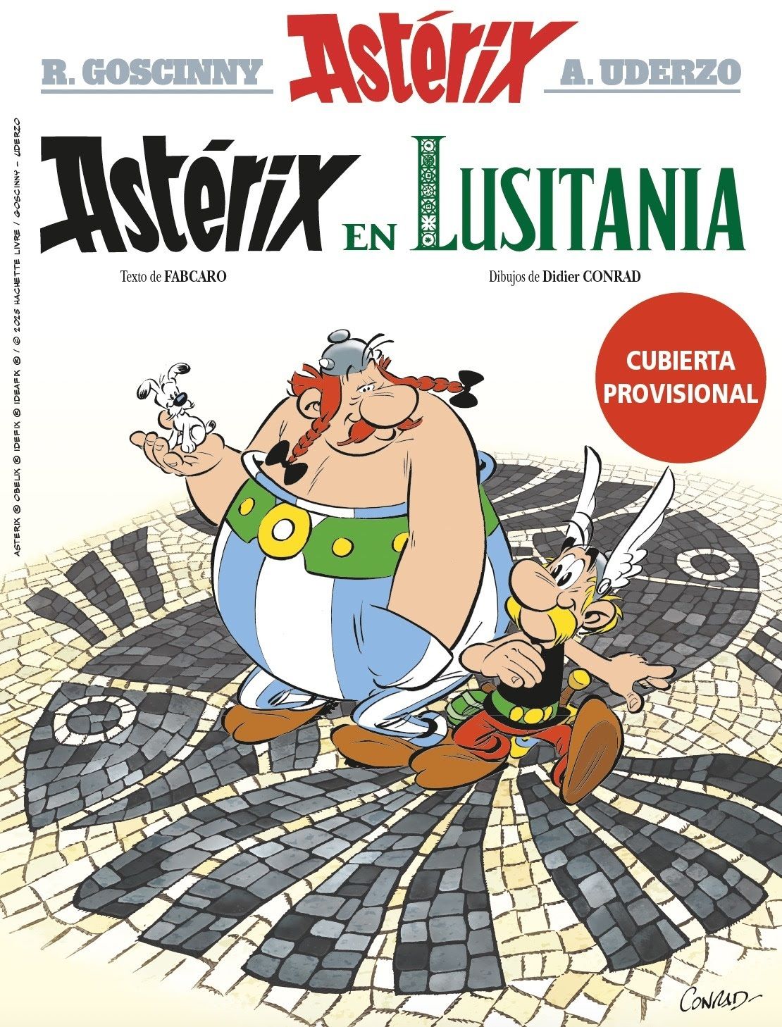 Astérix y Obélix viajarán a Lusitania en su próxima aventura, que se publicará en octubre