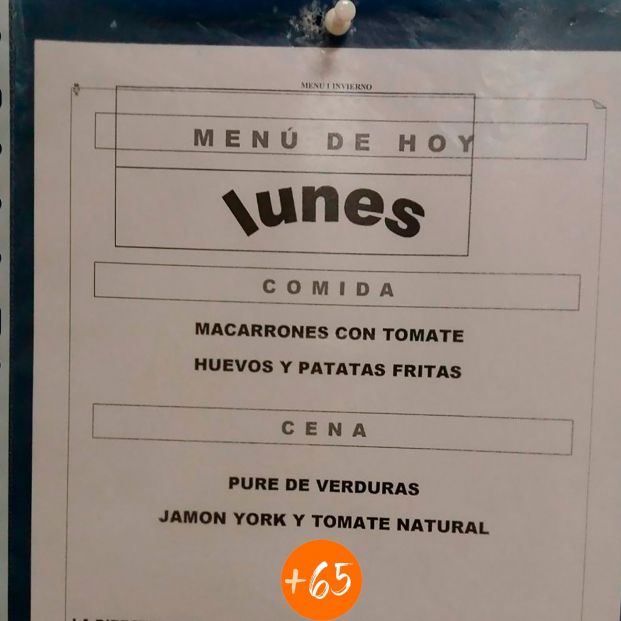 Menú San Fernando de Henares.