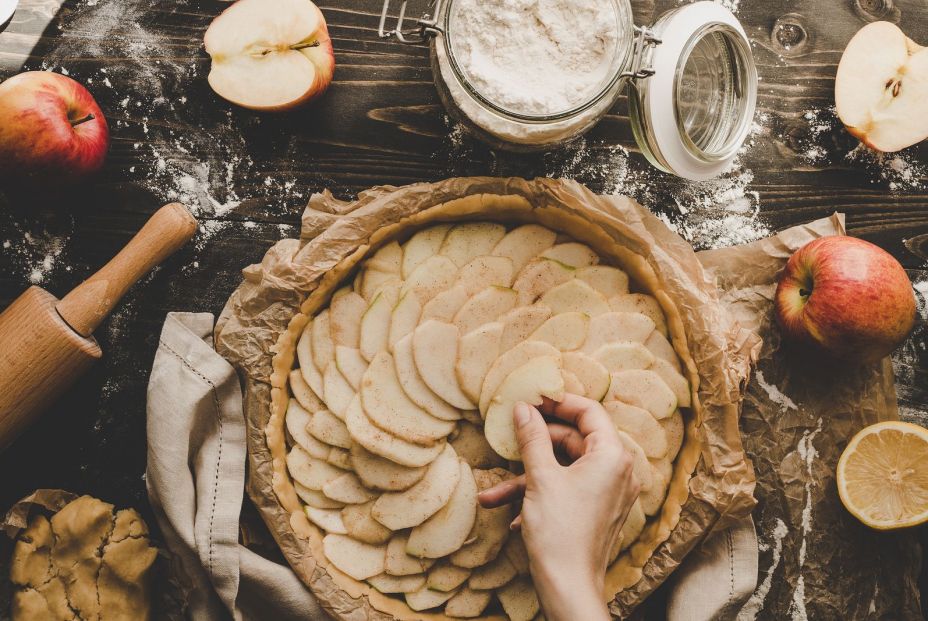 Tarta de manzana