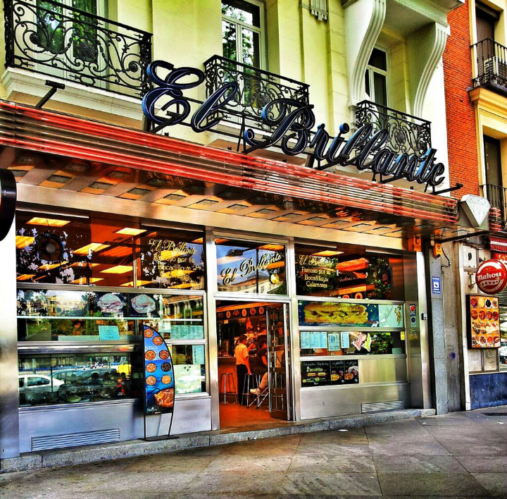 bares de Madrid El Brillante