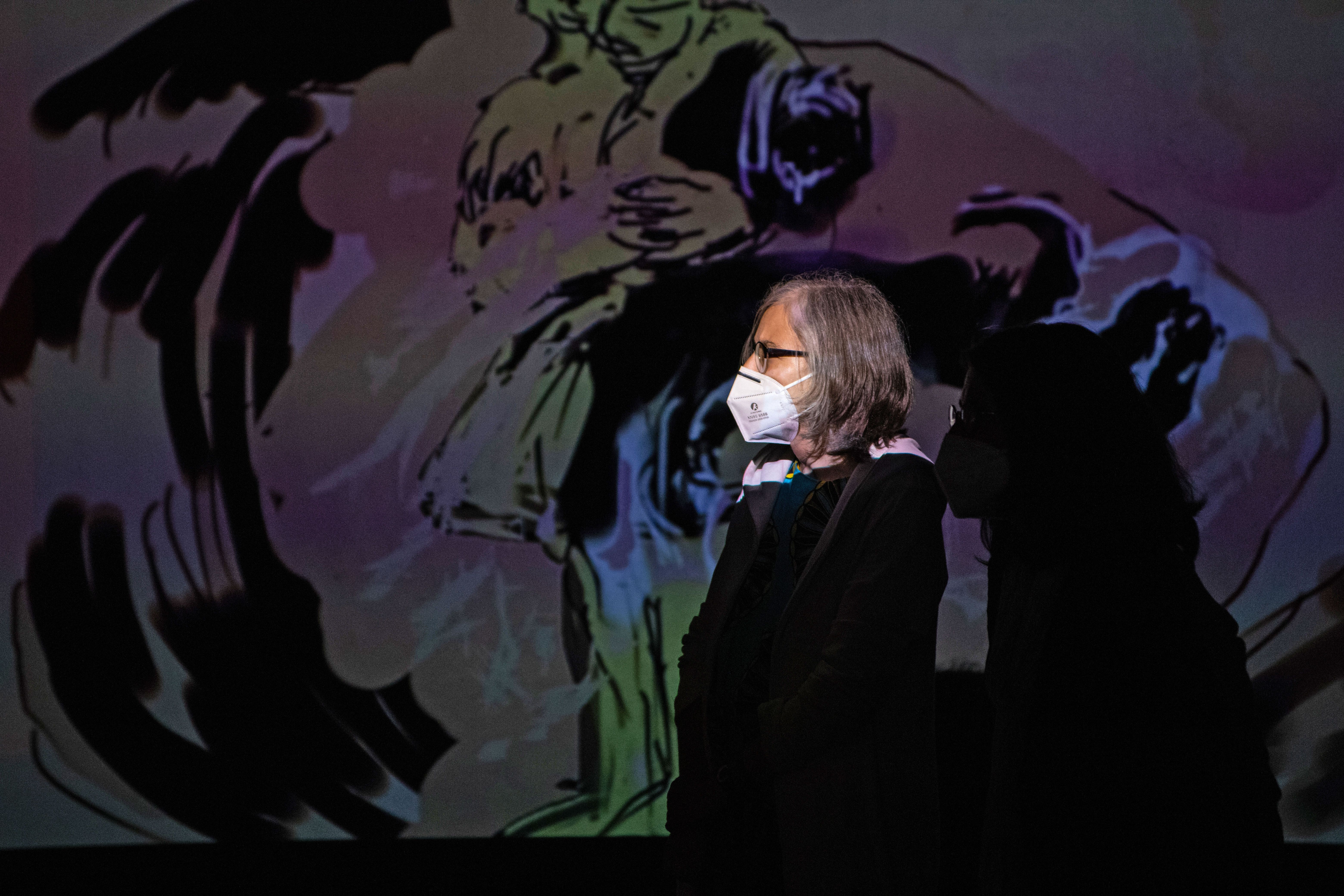 La Fundació Miró expone 'No me oyes', un "guión gráfico" de la profecía de Casandra