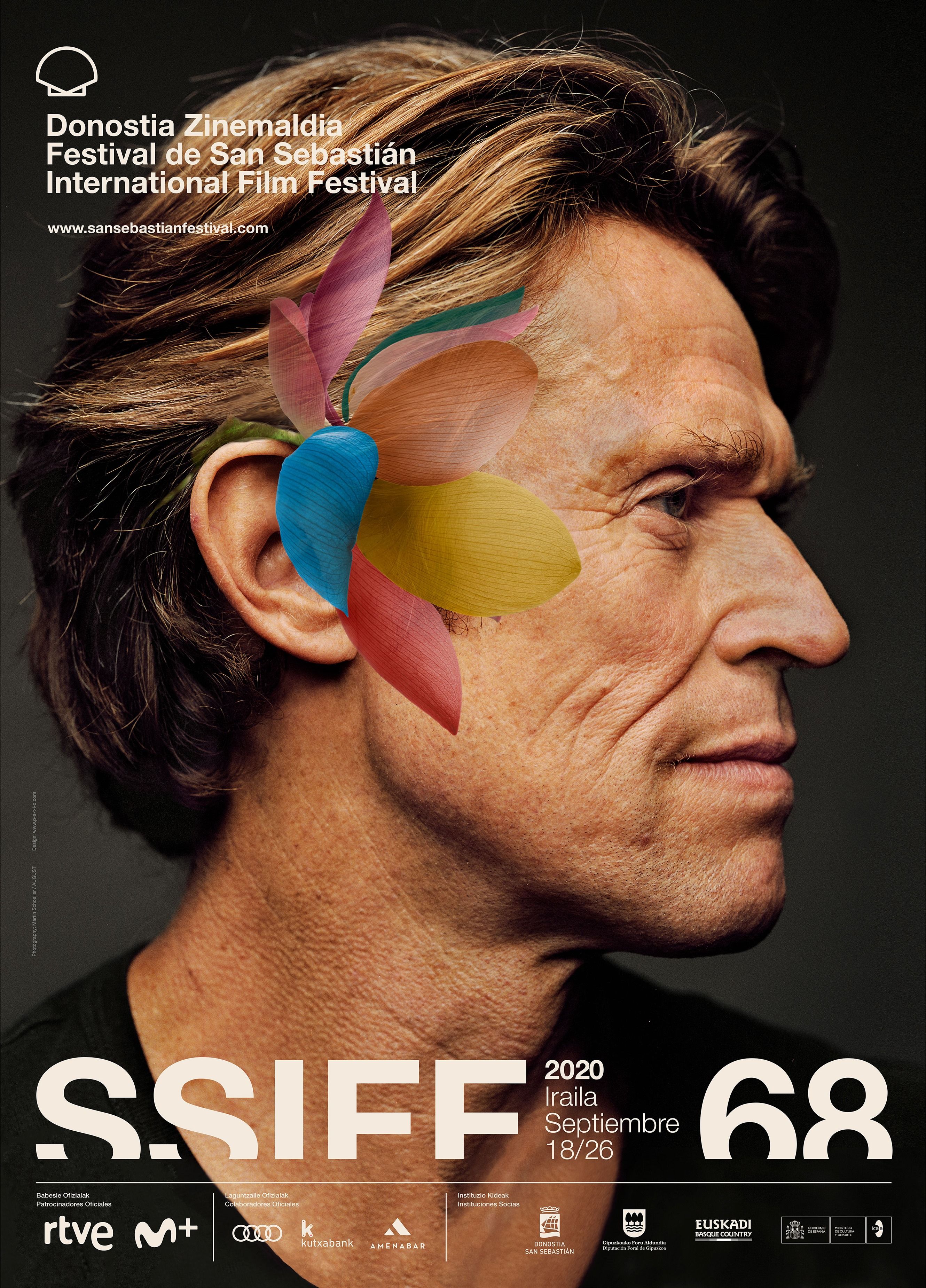 Willem Dafoe protagonizará el cartel del próximo Festival de San Sebastián