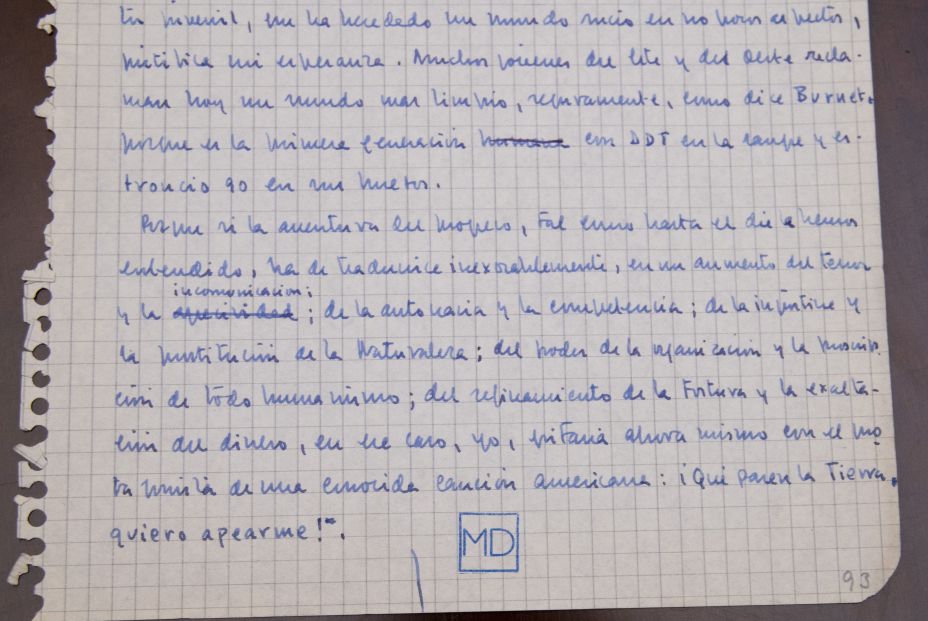 La familia de Delibes dona a la Biblioteca Nacional el manuscrito de su discurso de ingreso a la RAE