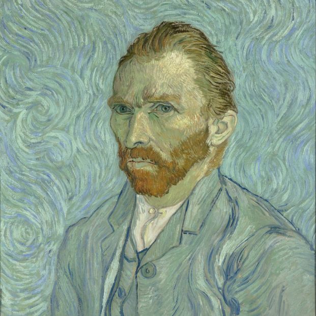 Autorretrato de Vincent Van Gogh, 1889 (Dominio público)