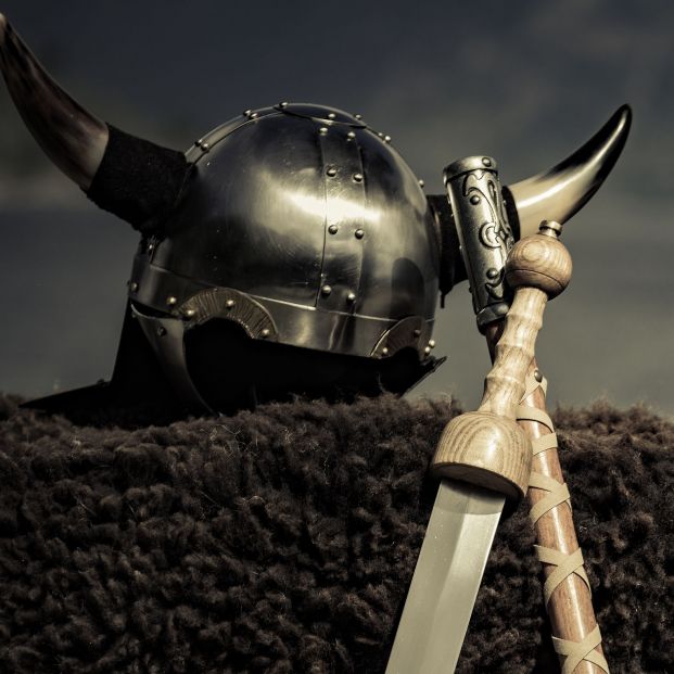 Los cascos de los vikingos no tenían cuernos (bigstock)