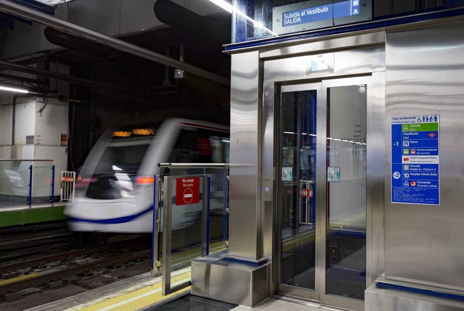 Metro de Madrid instalará 103 nuevos ascensores para hacer accesibles el 82% de las estaciones