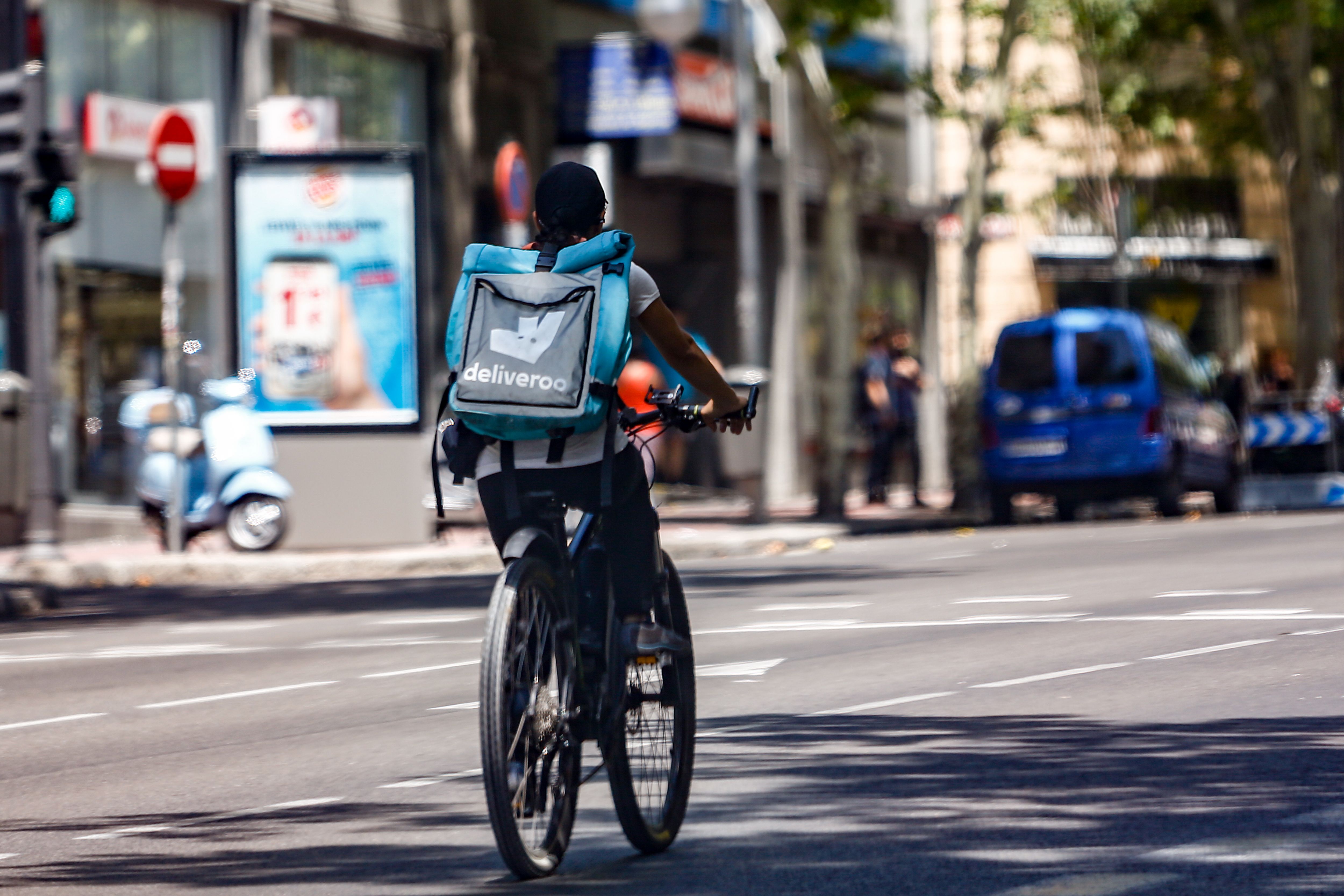 ¿Quién se comerá la parte del pastel de Deliveroo?