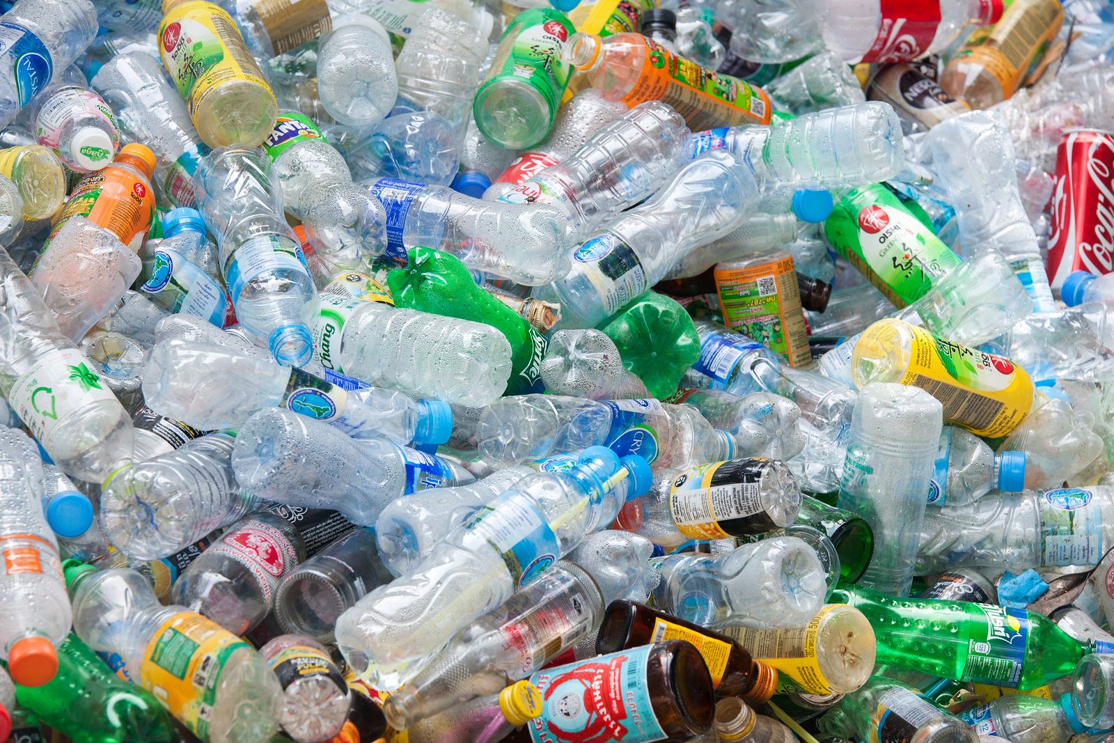 Dónde se tiran los residuos plásticos para ser reciclados?