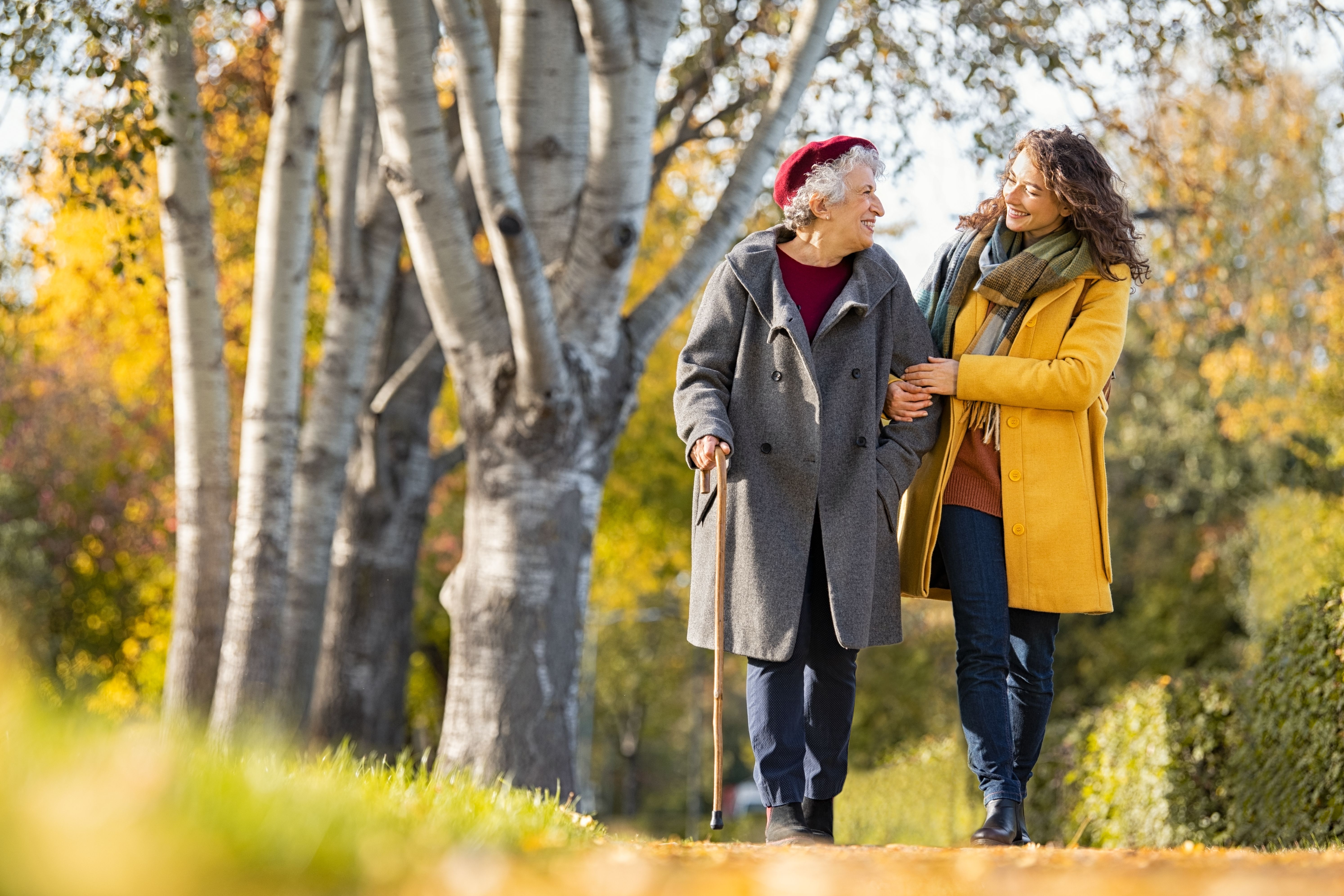 La salud y la regulación emocional mejoran con la edad, según un estudio. Foto: Bigstock
