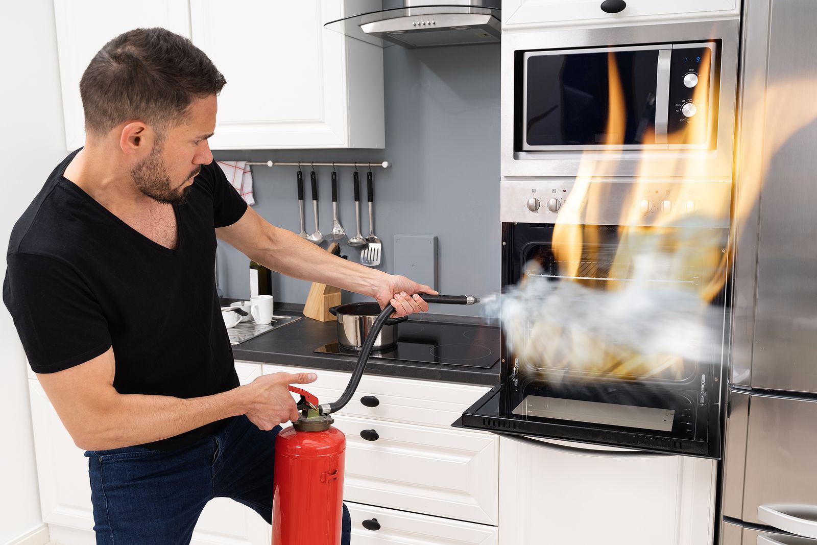 Consejos para combatir pequeños incendios en casa