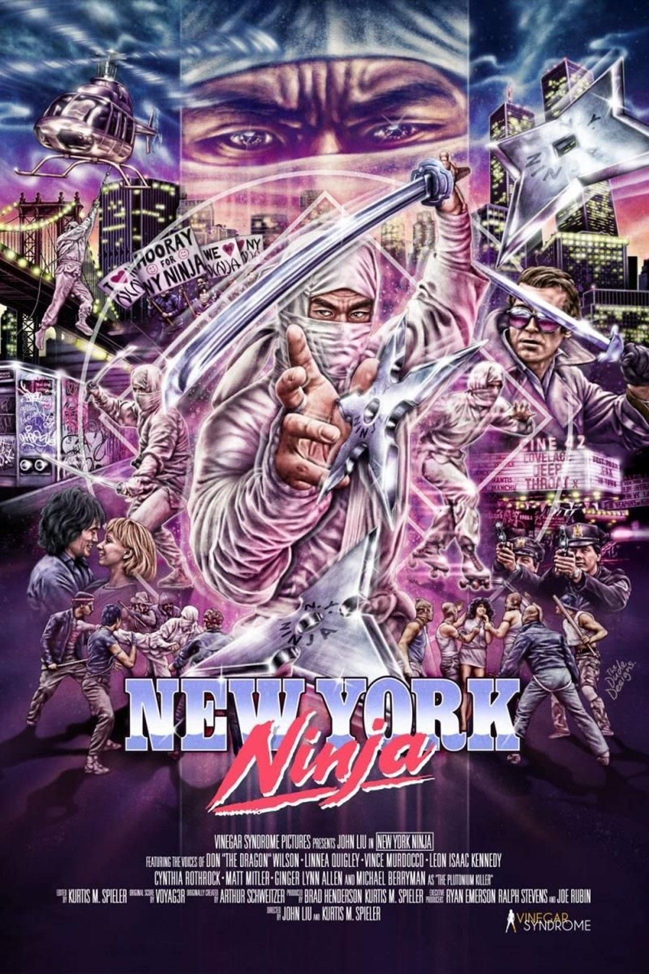 'New York Ninja', la película que ve la luz 35 años después de su rodaje